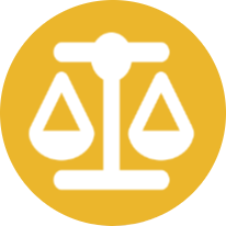 Icon illustrating a scale